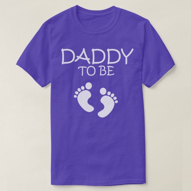 Camiseta DADDY PARA SER Nuevo Papá Gift Tee (Diseño del anverso)