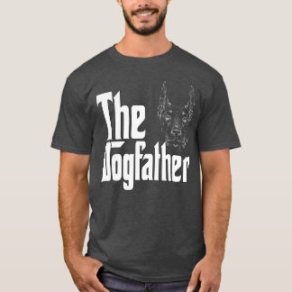 Camiseta Daddy Perro Doberman Padre de Perros Divertido