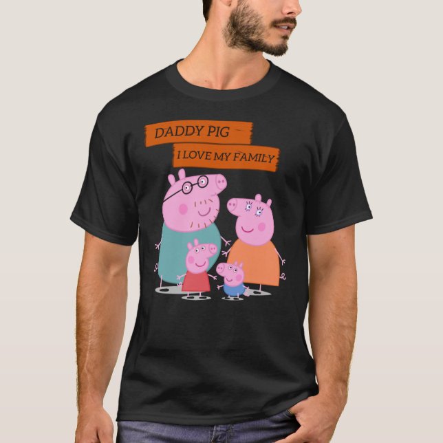 Camiseta Daddy Pig, I&x27;m experto, divertida y ligera (Anverso)