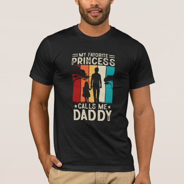 Camiseta Daddy Princess T-Shirt (Anverso)