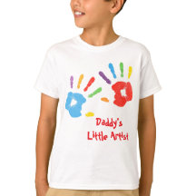 Daddy’s Little Artist Huella Colorida