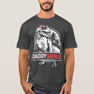 Camiseta Daddy Saurus T re Dinosaur Men's Day Family