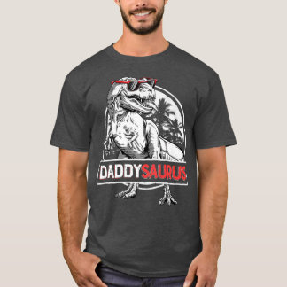 Camiseta Daddy Saurus T re Dinosaur Men's Day Family