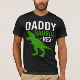 Camiseta Daddy Saurus T-Rex