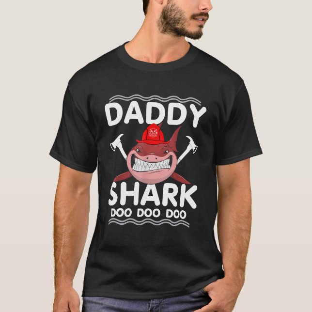 Camiseta Daddy Shark (Anverso)