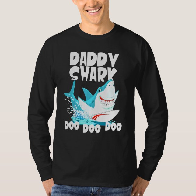 Camiseta Daddy Shark Doo Doo Doo Tee (Anverso)