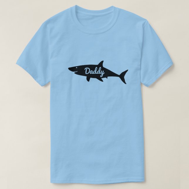 CAMISETA DADDY SHARK HEN'S TSHIRT (Diseño del anverso)