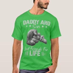 Camiseta Daddy Son Mejores Amigos De La Vida Papá Vintage F