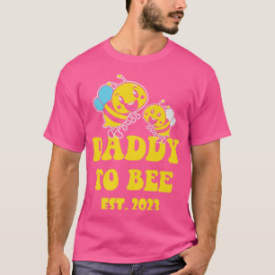 Camiseta Daddy to be Est 2023 pregnancy matching family new