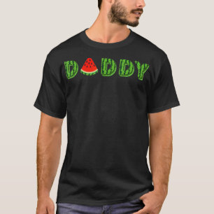 Camiseta Daddy Watermelon Funny Summer Melon Fruit Guay