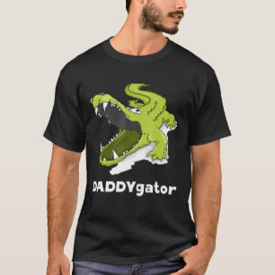 Camiseta Daddygator Father Alligator Dad Fathers Day Papa P