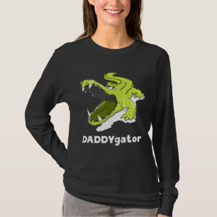 Camiseta Daddygator Padre Alligator Papá Pun