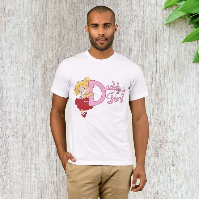 Camiseta Daddys Chica Mens (Subido por el creador)