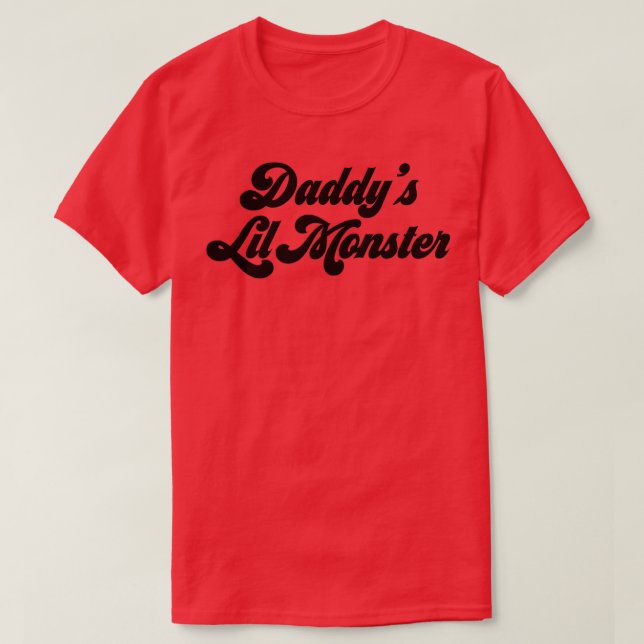 Camiseta Daddys Lil Monster (Diseño del anverso)