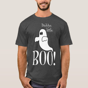 Camiseta Daddys Little Boo Cute Tendencia Padre Hija Fa