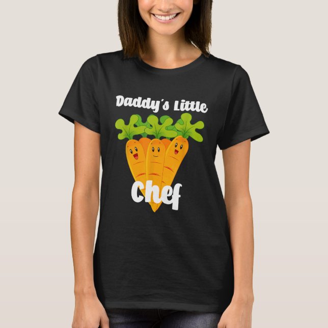 Camiseta Daddys Little Chef Kid Chef (Anverso)