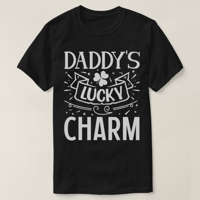 Camiseta Daddys Lucky Charm St Patricks Day con Lucky Sham (Diseño del anverso)