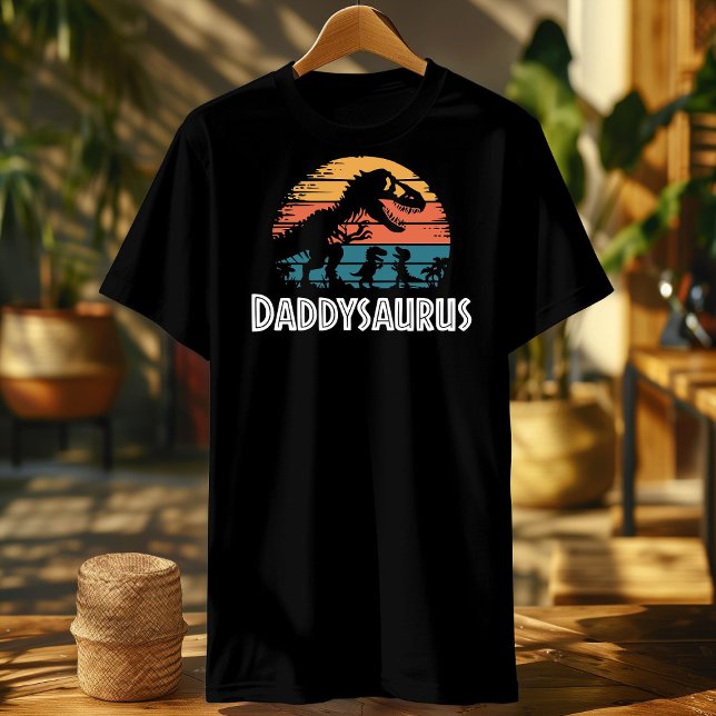 Camiseta Daddysaurus dad Padres Son Trex Dinosaurio par (Subido por el creador)