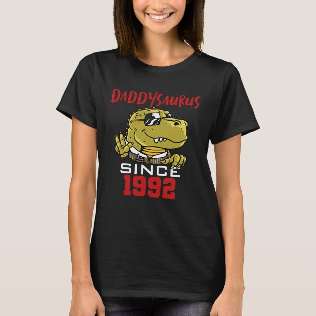 Camiseta Daddysaurus desde 1992 (Anverso)