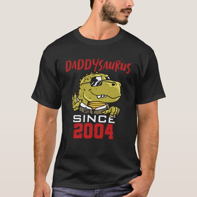 Camiseta Daddysaurus desde 2004 (Anverso)