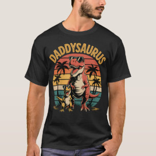 Camiseta Daddysaurus Dinosaur Para el Día del Padre