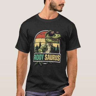 Camiseta Daddysaurus Funny Daddy Dinosaur Abuelo Saurus Fa