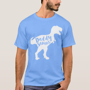 Camiseta Daddysaurus Funny Dinosaur Dad Gira A Los Padres R
