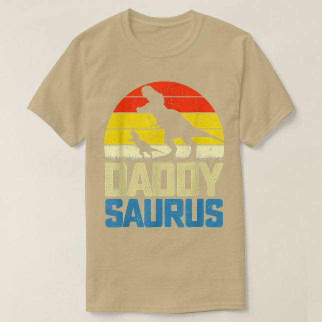 Camiseta Daddysaurus Padres Day Gift T Re Daddy Saurus Men (Diseño del anverso)