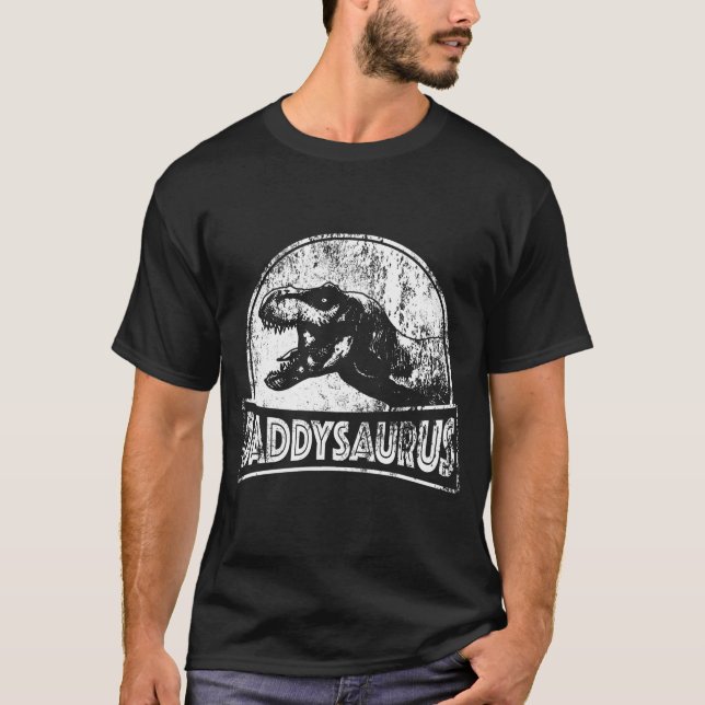 Camiseta Daddysaurus Rex (Anverso)