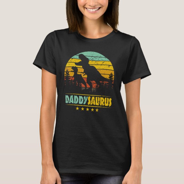 Camiseta Daddysaurus Rex Dinosaur Dad Daddy Saurus Family M (Anverso)