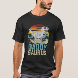 Camiseta Daddysaurus Rex Dinosaur Daddy Saurus