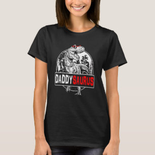 Camiseta Daddysaurus Rex Dinosaur Daddysaurus