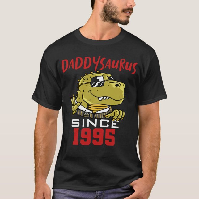 Camiseta Daddysaurus since 1995 (Anverso)