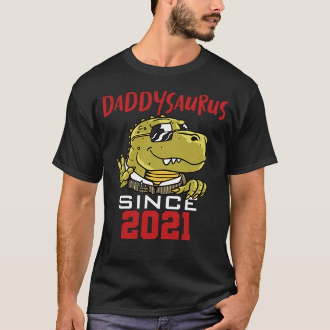 Camiseta Daddysaurus since 2021 (Anverso)