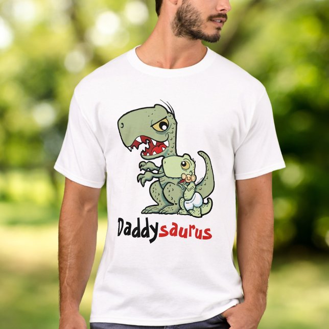 Camiseta Daddysaurus T-Rex Baby Boy (Daddysaurus T-Rex Baby Boy Father's T-Shirt)