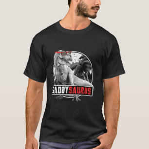 Camiseta Daddysaurus T Rex Dad Dinosaur Daddy Saurus Padre