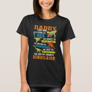 Camiseta Daddysaurus T Rex Dinosaur Daddy Saurus Familiares