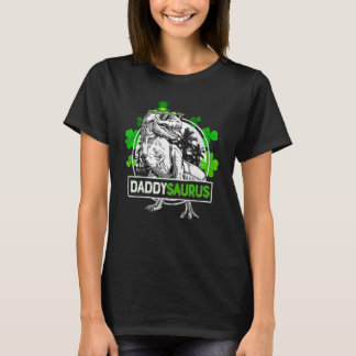 Camiseta Daddysaurus T Rex Dinosaur Daddy Saurus St Patric