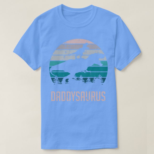 Camiseta Daddysaurus TRex Dinosaur (Diseño del anverso)