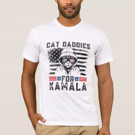 Camiseta Dadios De Gato Para Kamala