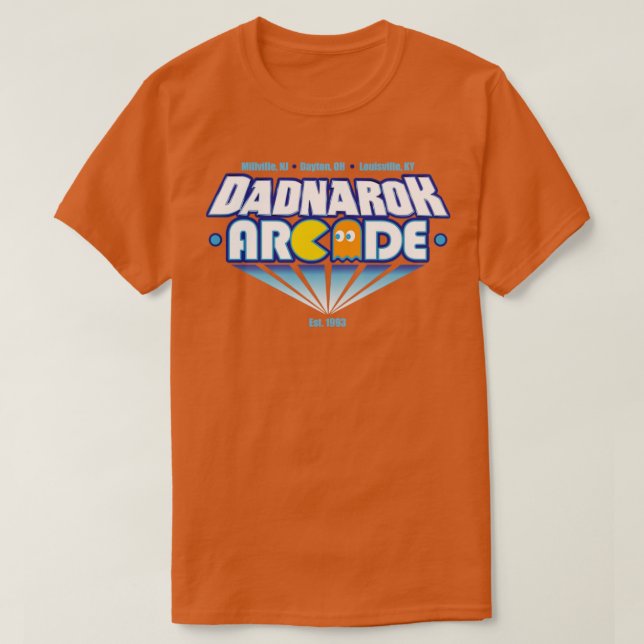 Camiseta Dadnarok Arcade B (Diseño del anverso)