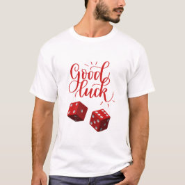 Camiseta dados de día afortunado