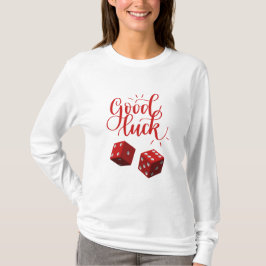 Camiseta dados de día afortunado