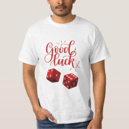 Camiseta dados de día afortunado
