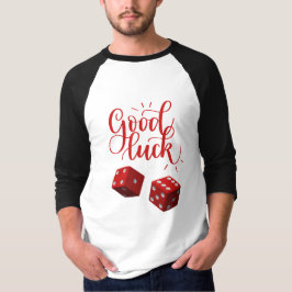 Camiseta dados de día afortunado