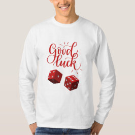 Camiseta dados de día afortunado