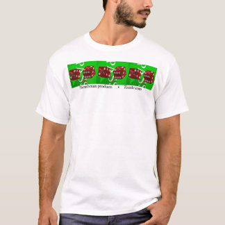 Camiseta Dados III (frente) de Las Vegas