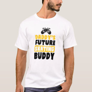 Camiseta Dads Futuro Skateboard Buddy Niños Y Niños Skater