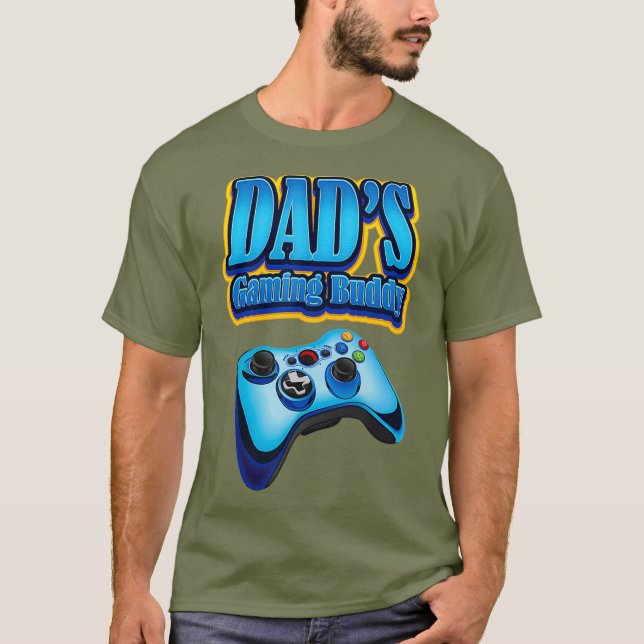 Camiseta Dads Gaming Buddy (Anverso)