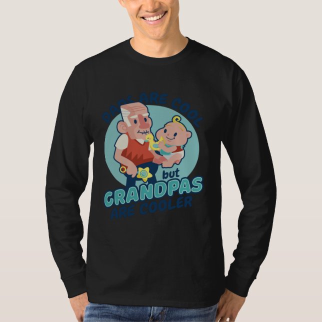 Camiseta Dads Grandpas are cooler (Anverso)